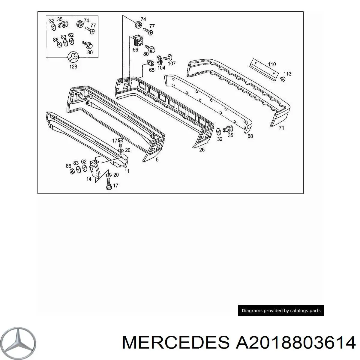  Mercedes A2018800914 precio, desde 140,61 EUR