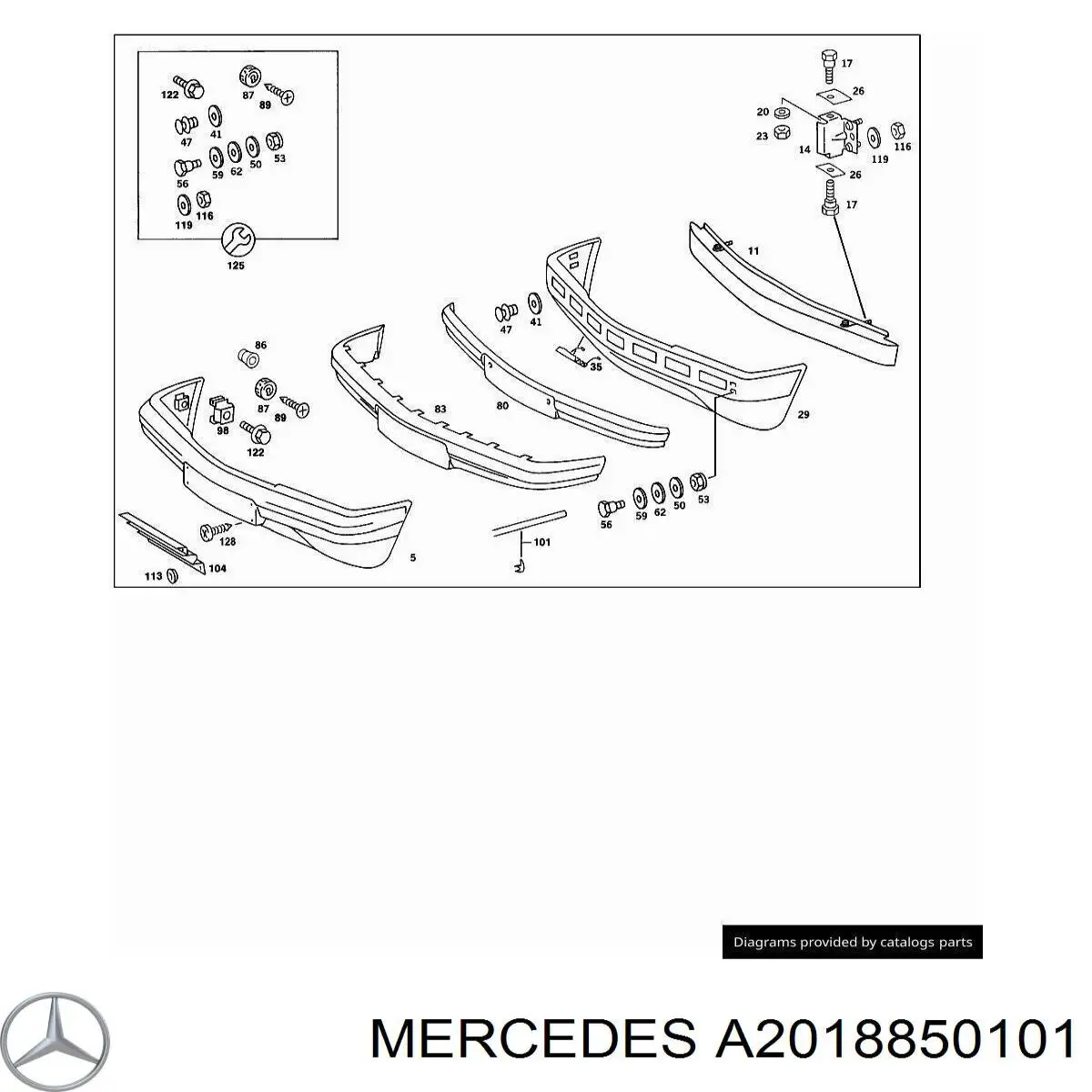 A2018850101 Mercedes