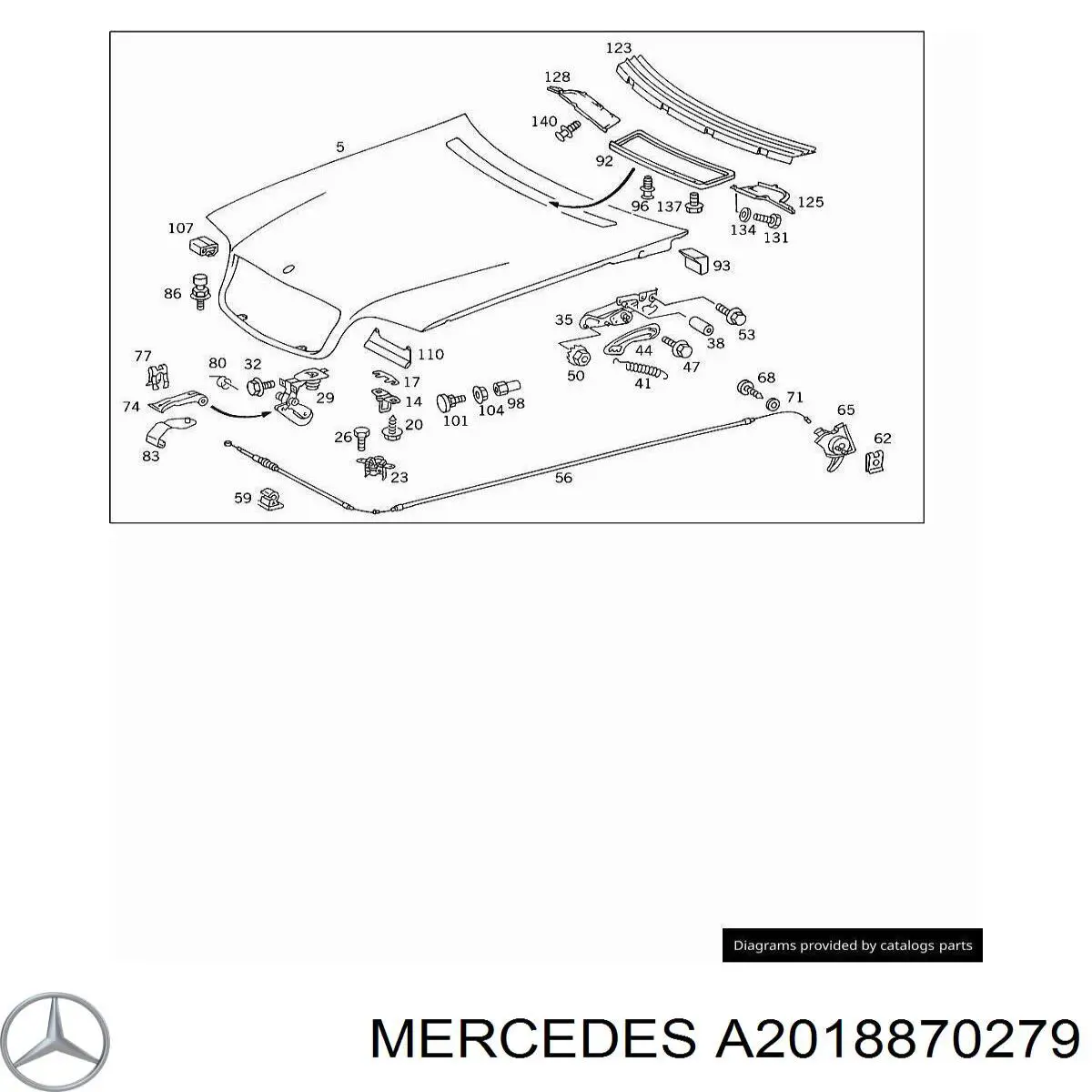 A2018870279 Mercedes 