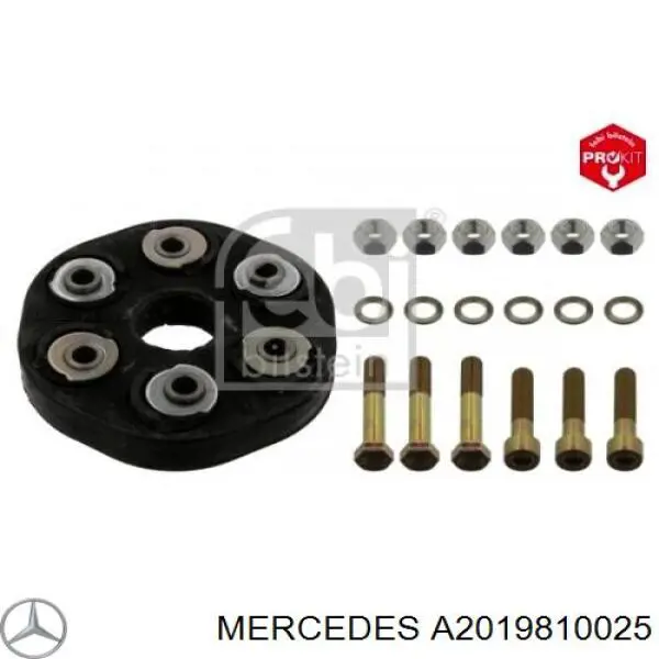 Comprar A2019810025 Mercedes Rodamiento central del eje de transmisión