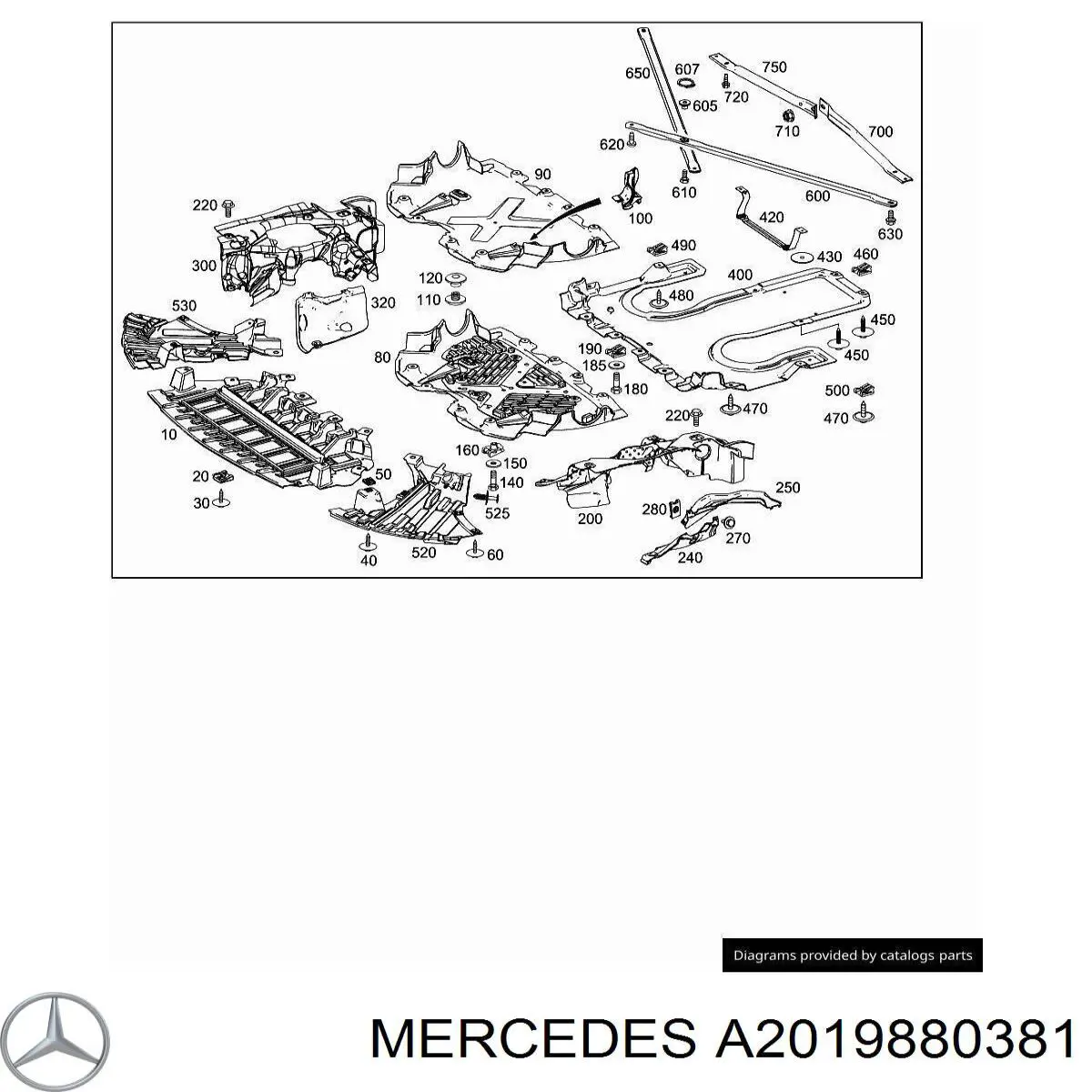  Mercedes A2019880381 precio, desde 4,46 EUR
