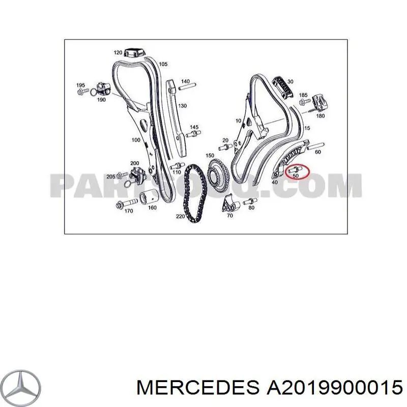  Mercedes A2019900015 precio, desde 14,79 EUR