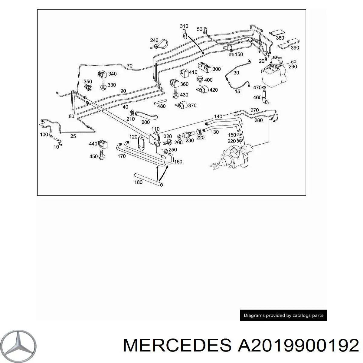 Clips fijación, revestimiento puerta Mercedes A1249900992