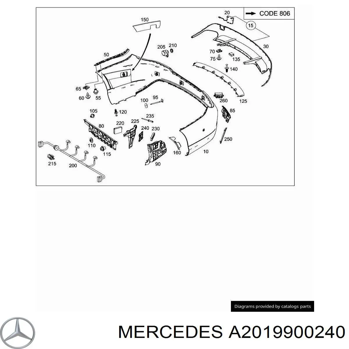 Comprar A2019900240 Mercedes 