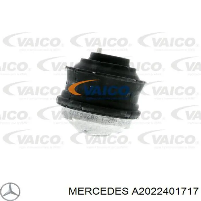 A2022401717 Mercedes soporte de motor derecho