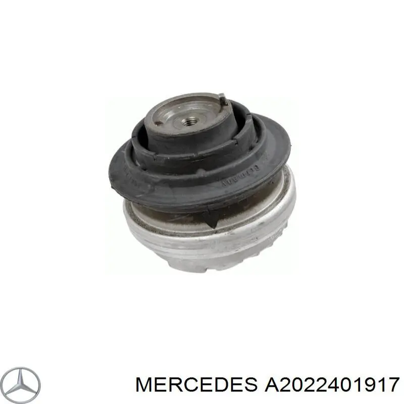 A2022401917 Mercedes soporte motor izquierdo