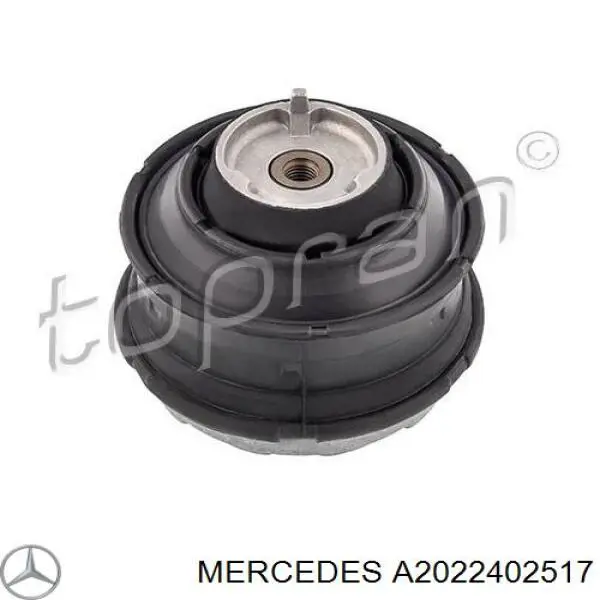A2022402517 Mercedes Cojín del motor