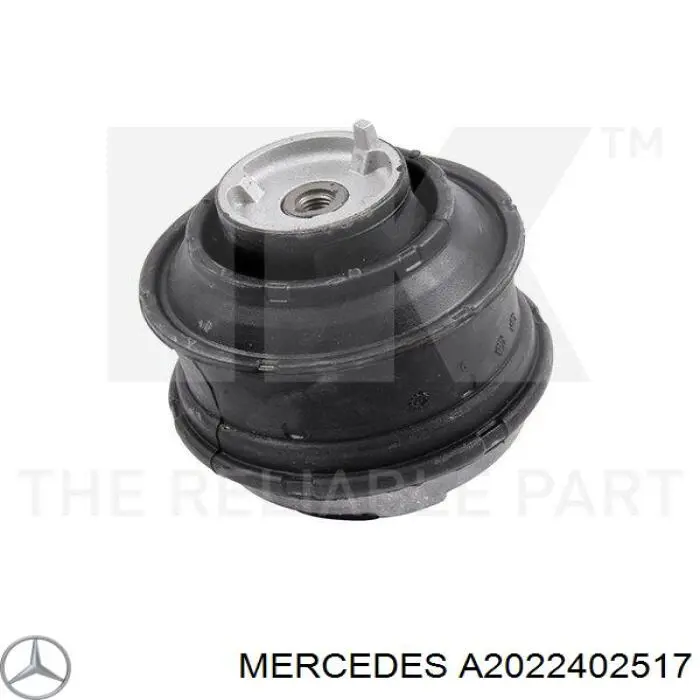 Soporte izquierdo del motor Mercedes A2022402517 precio, desde 38,32 EUR