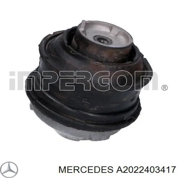 A2022403417 Mercedes soporte de motor, izquierda / derecha