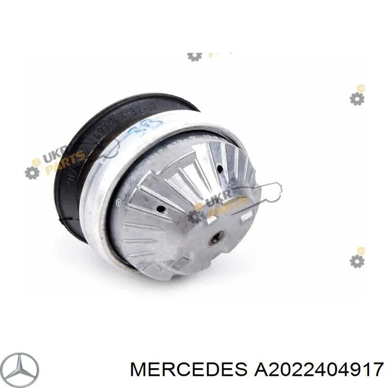 A2022404917 Mercedes soporte de motor, izquierda / derecha