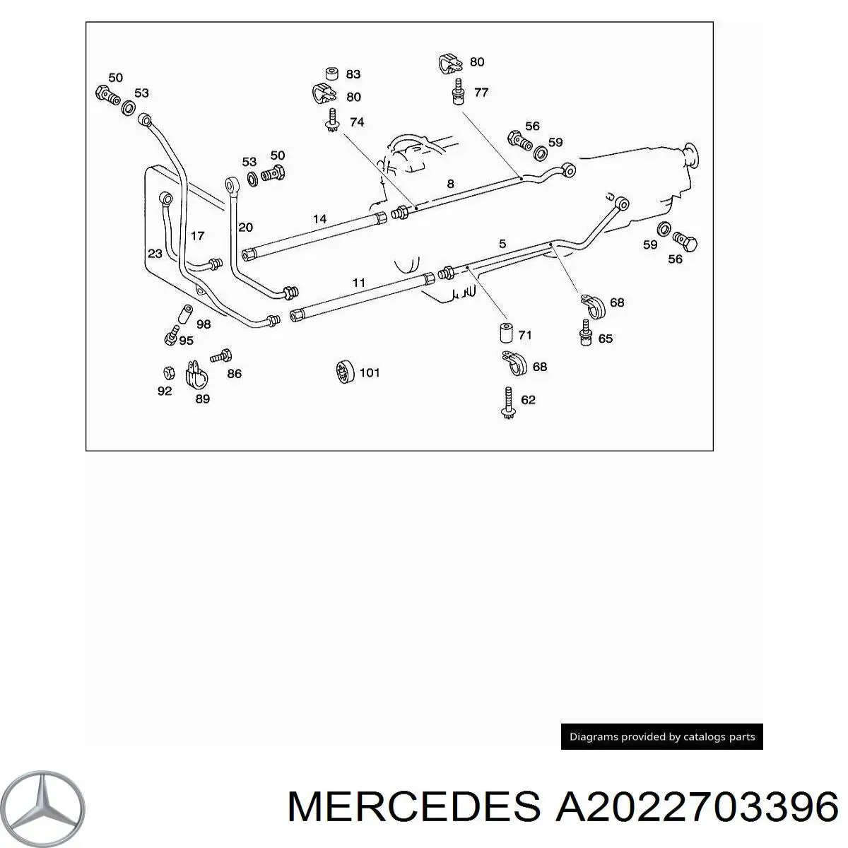 A2022703396 Mercedes