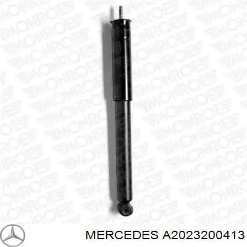 A2023200413 Mercedes amortiguador trasero