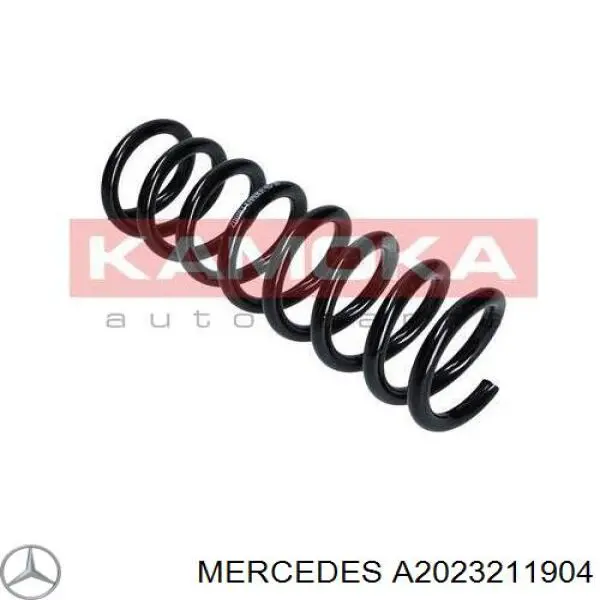 A2023211904 Mercedes muelle de suspensión eje delantero