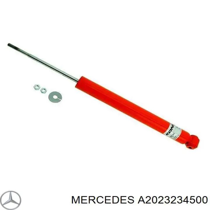 Amortiguadores Mercedes A2023234500 precio, desde 48,58 EUR