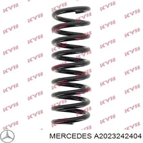 Muelle de suspensión trasero Mercedes A2023242404 precio, desde 33,37 EUR