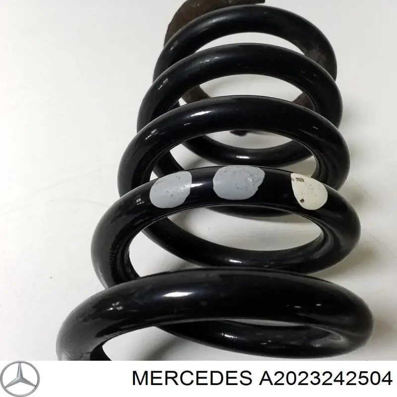 A2023242504 Mercedes muelle de suspensión eje trasero