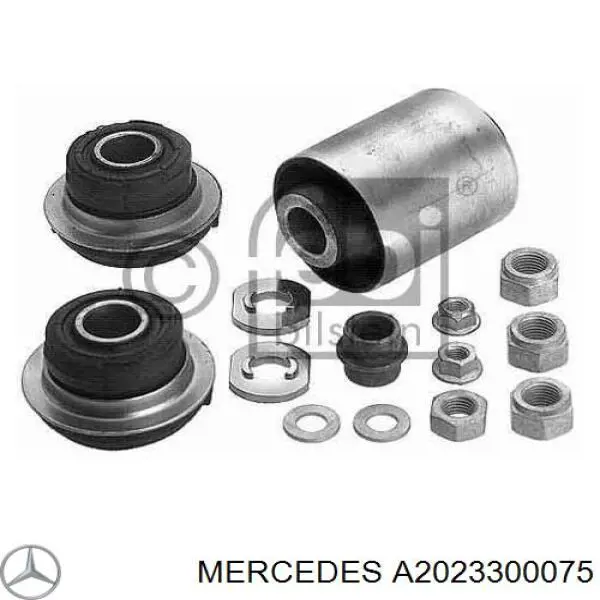 A2023300075 Mercedes silentblock de suspensión delantero inferior