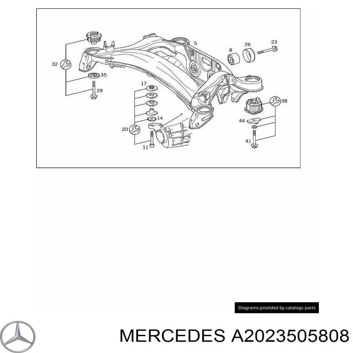 A2023505808 Mercedes