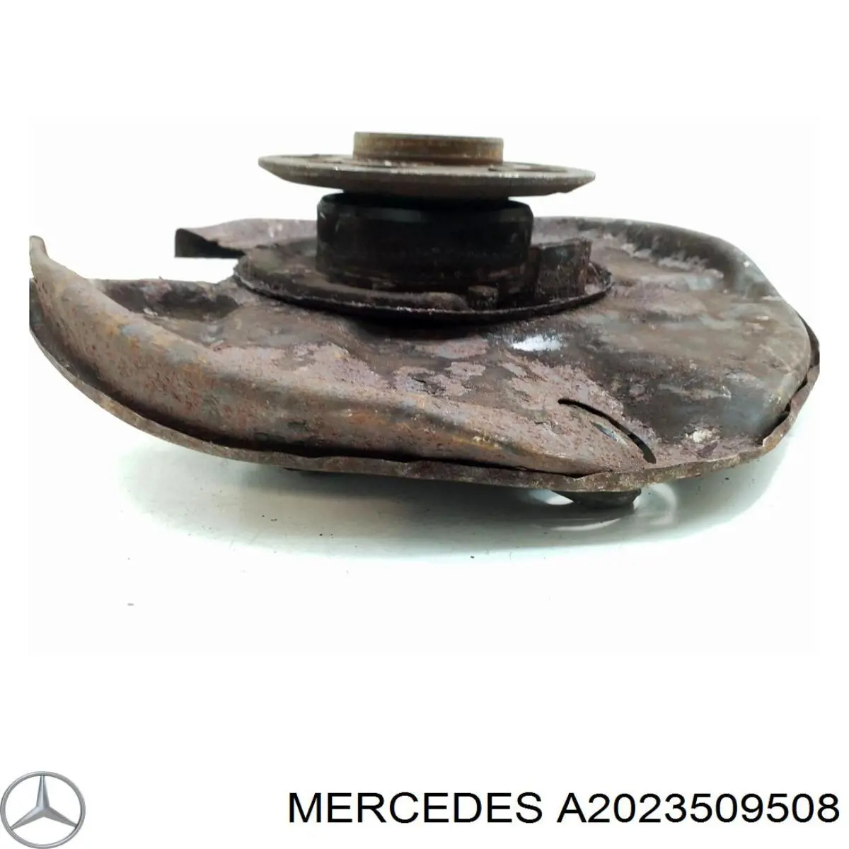 A2023509508 Mercedes muñón del eje, suspensión de rueda, trasero derecho