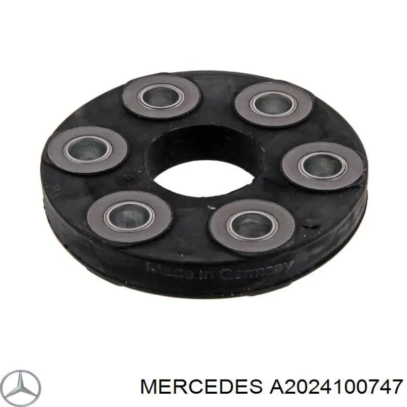 A2024100747 Mercedes articulación, árbol longitudinal, delantera