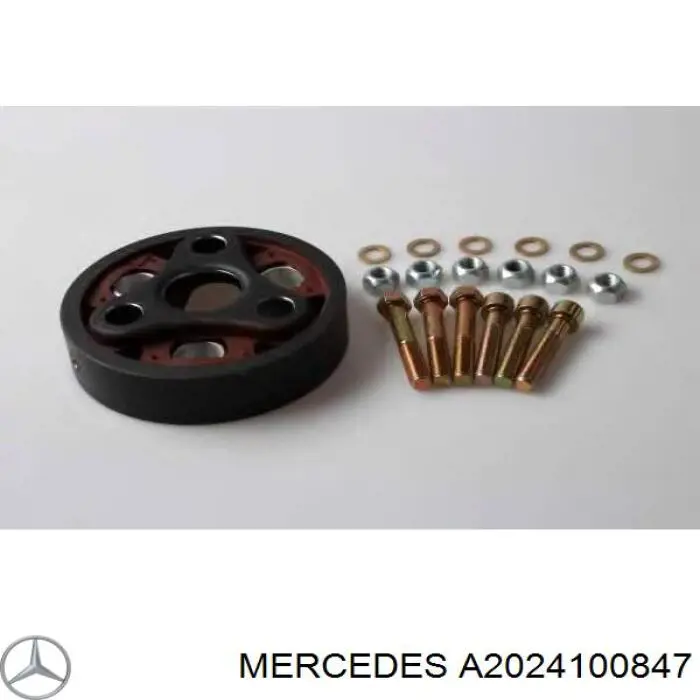 Acoplamiento elástico del cardán Mercedes A2024100847 precio, desde 90,39 EUR