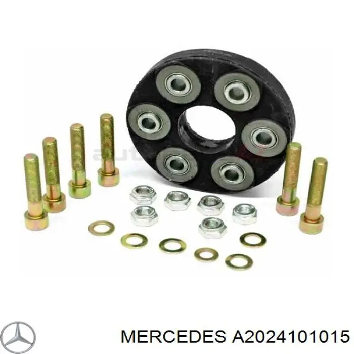 Acoplamiento elástico trasero del cardán Mercedes A2024101015 precio, desde 42,35 EUR