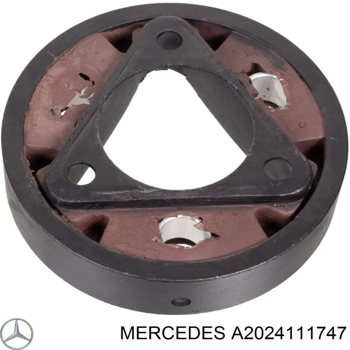 A2024111747 Mercedes soporte central externol de eje de transmision