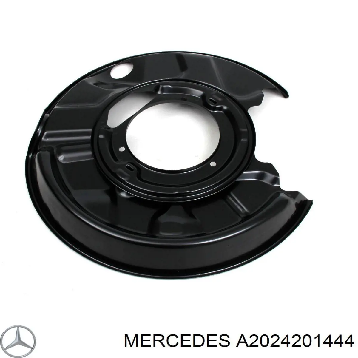 Comprar A2024201444 Mercedes Protector de disco de freno trasero izquierdo