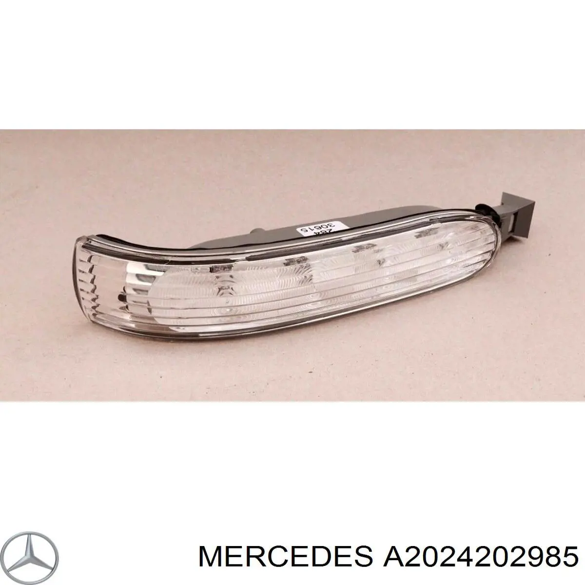 A2024202985 Mercedes cable de freno de mano delantero