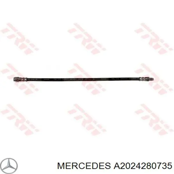 Comprar A2024280735 Mercedes Latiguillos de freno delantero