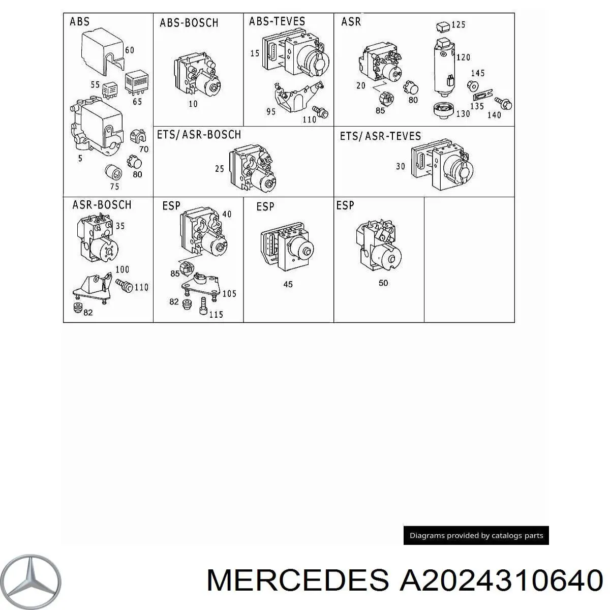 A2024310640 Mercedes 