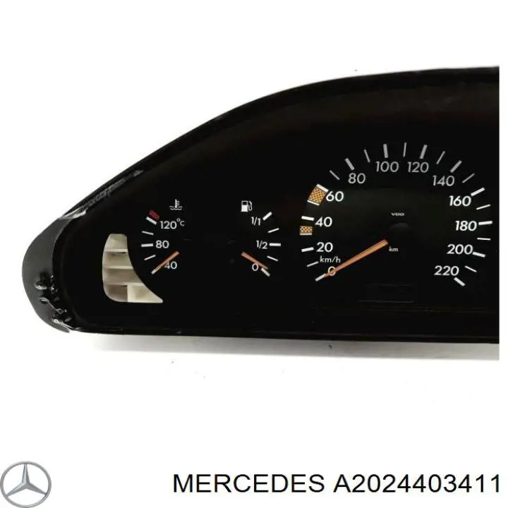 202 440 10 11 Mercedes tablero de instrumentos (panel de instrumentos)