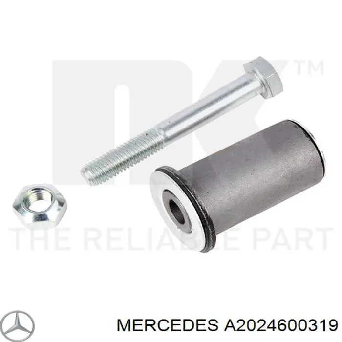 A2024600319 Mercedes kit de reparación para palanca intermedia de dirección
