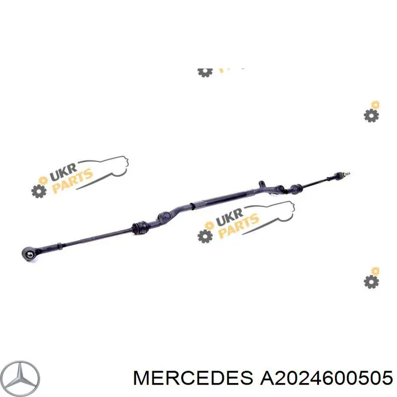 A2024600505 Mercedes trapecio de dirección completo