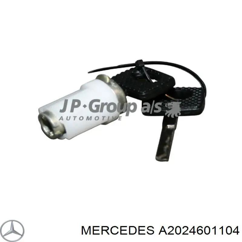 A2024601104 Mercedes cilindro de cierre, cerradura de encendido