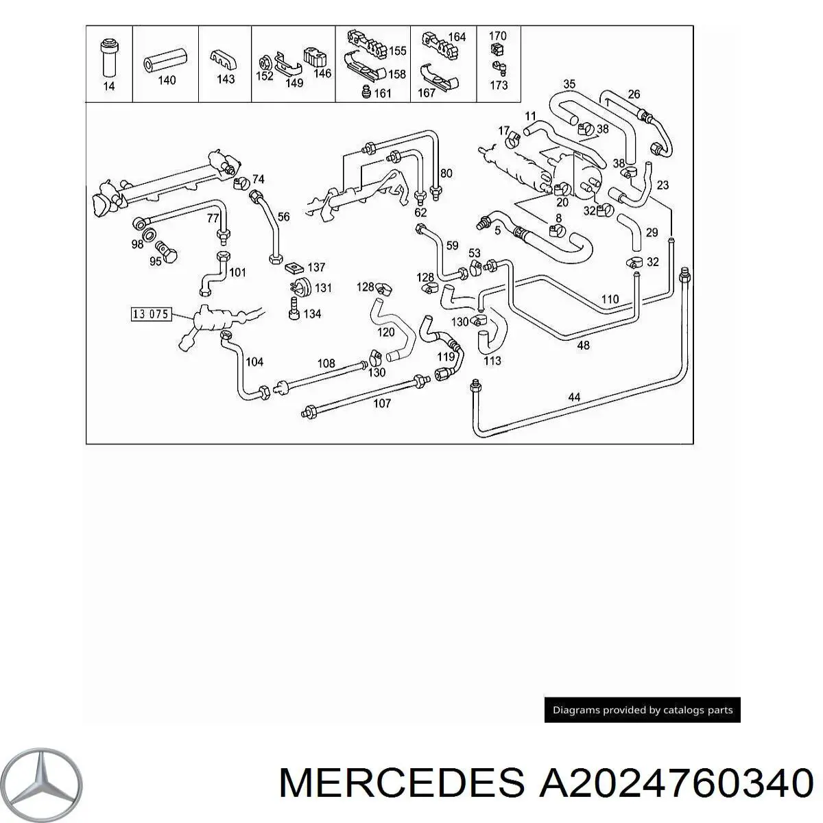 A2024760340 Mercedes 