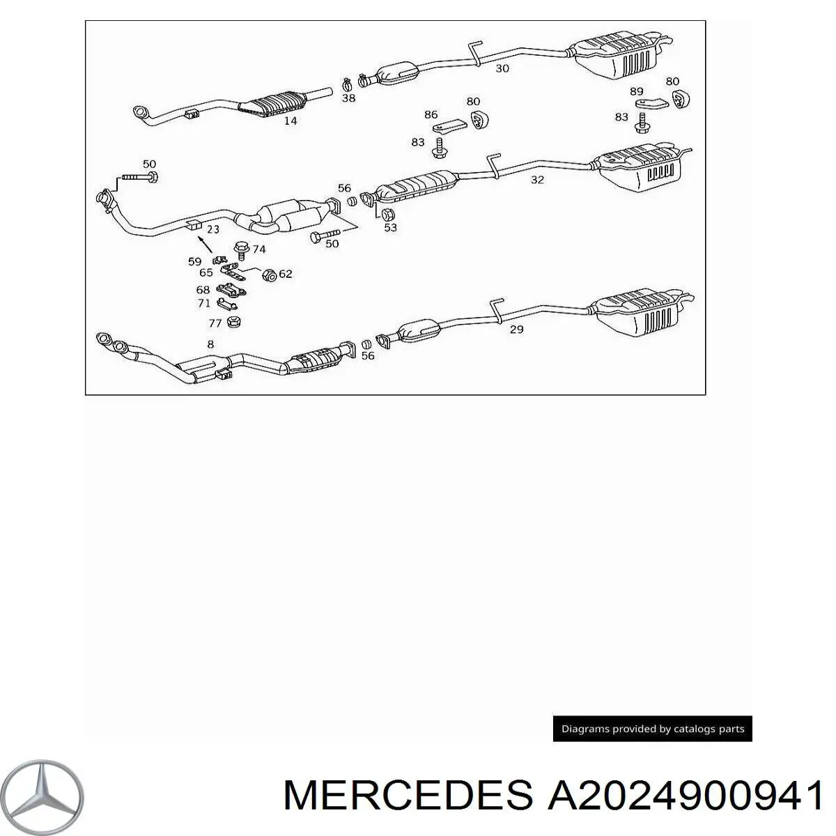 Comprar A2024900941 Mercedes 