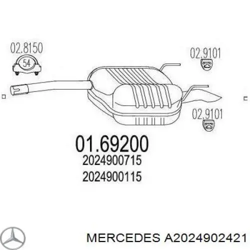 A2024902421 Mercedes 
