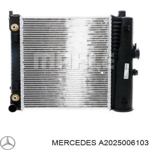 A2025006103 Mercedes radiador