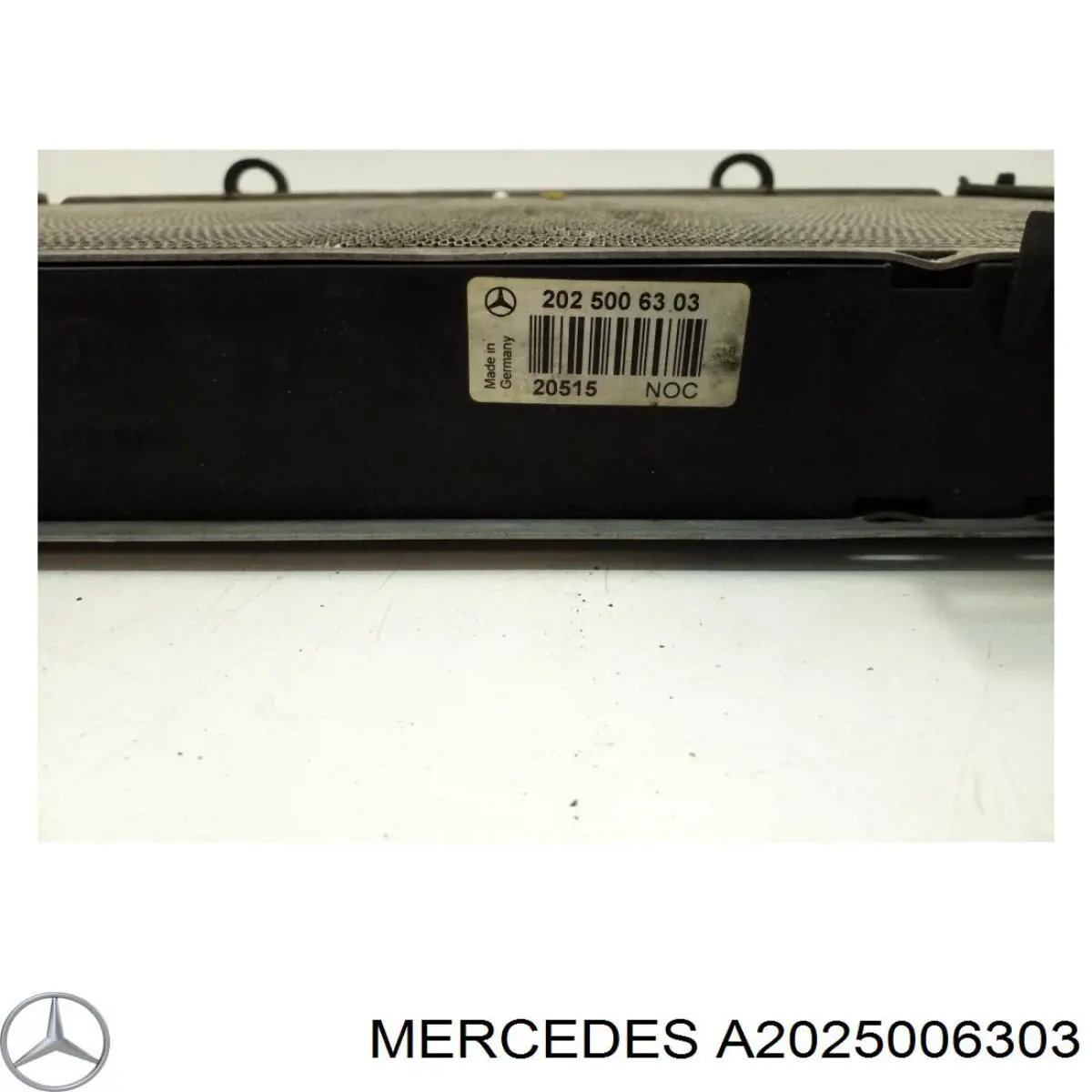 Radiador A2025006303 Mercedes