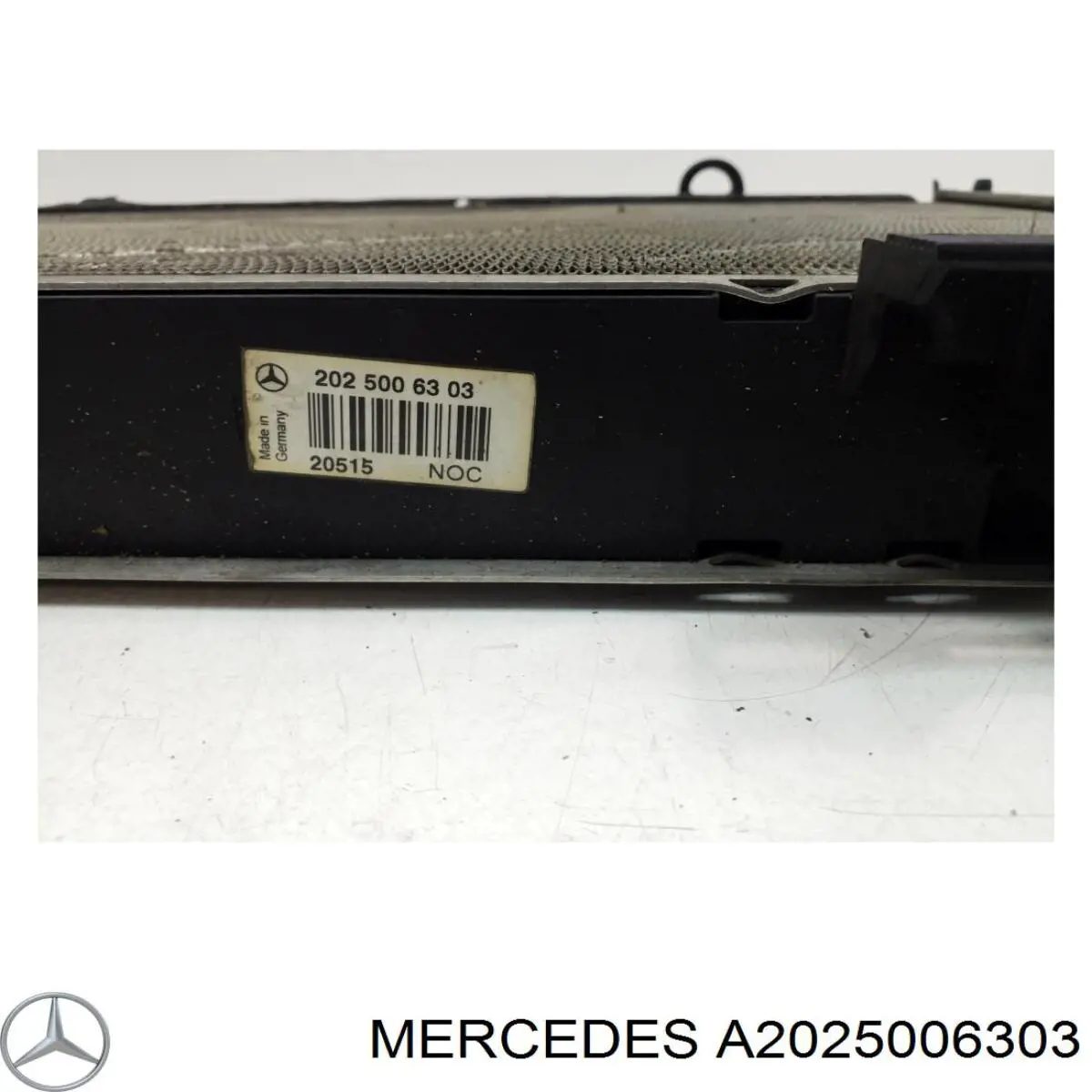 2025006303 Mercedes radiador