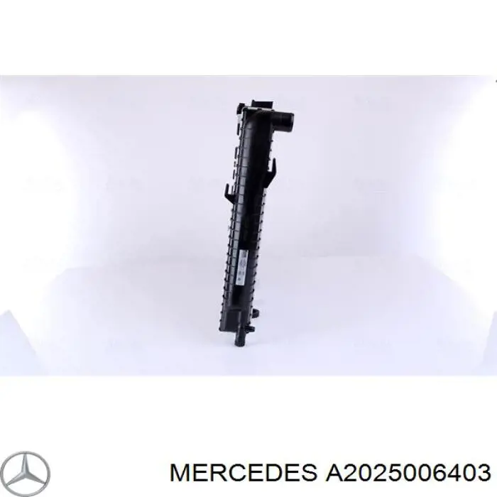 A2025006403 Mercedes radiador