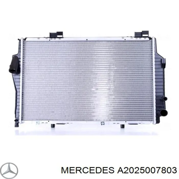 A2025007803 Mercedes radiador