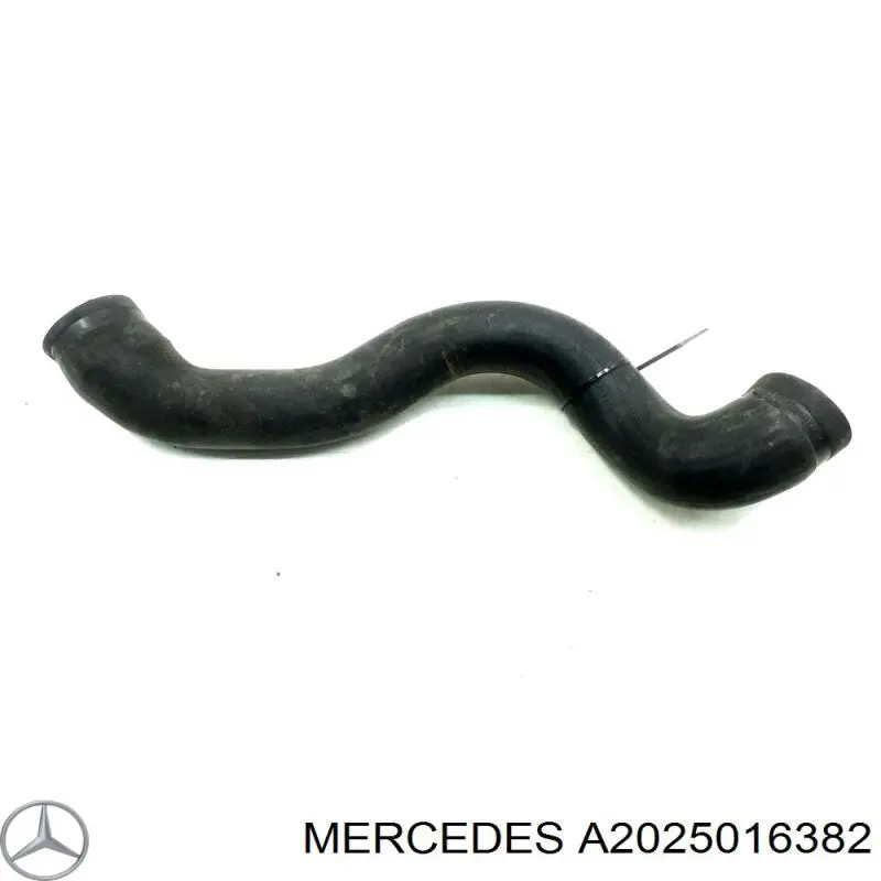 A2025016382 Mercedes tubería de radiador arriba