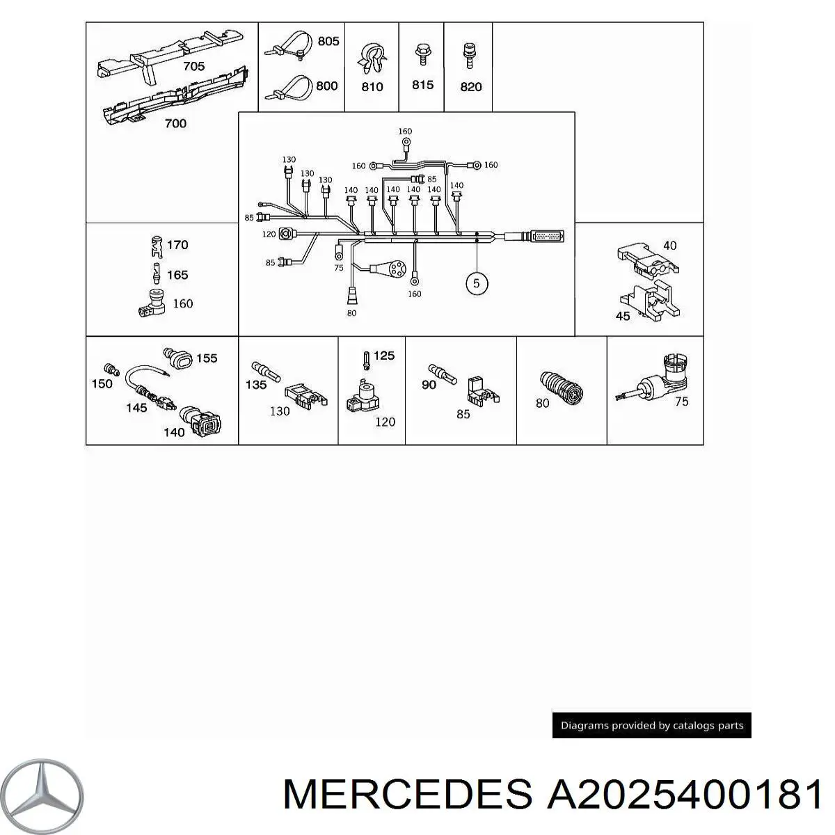 A2025400181 Mercedes