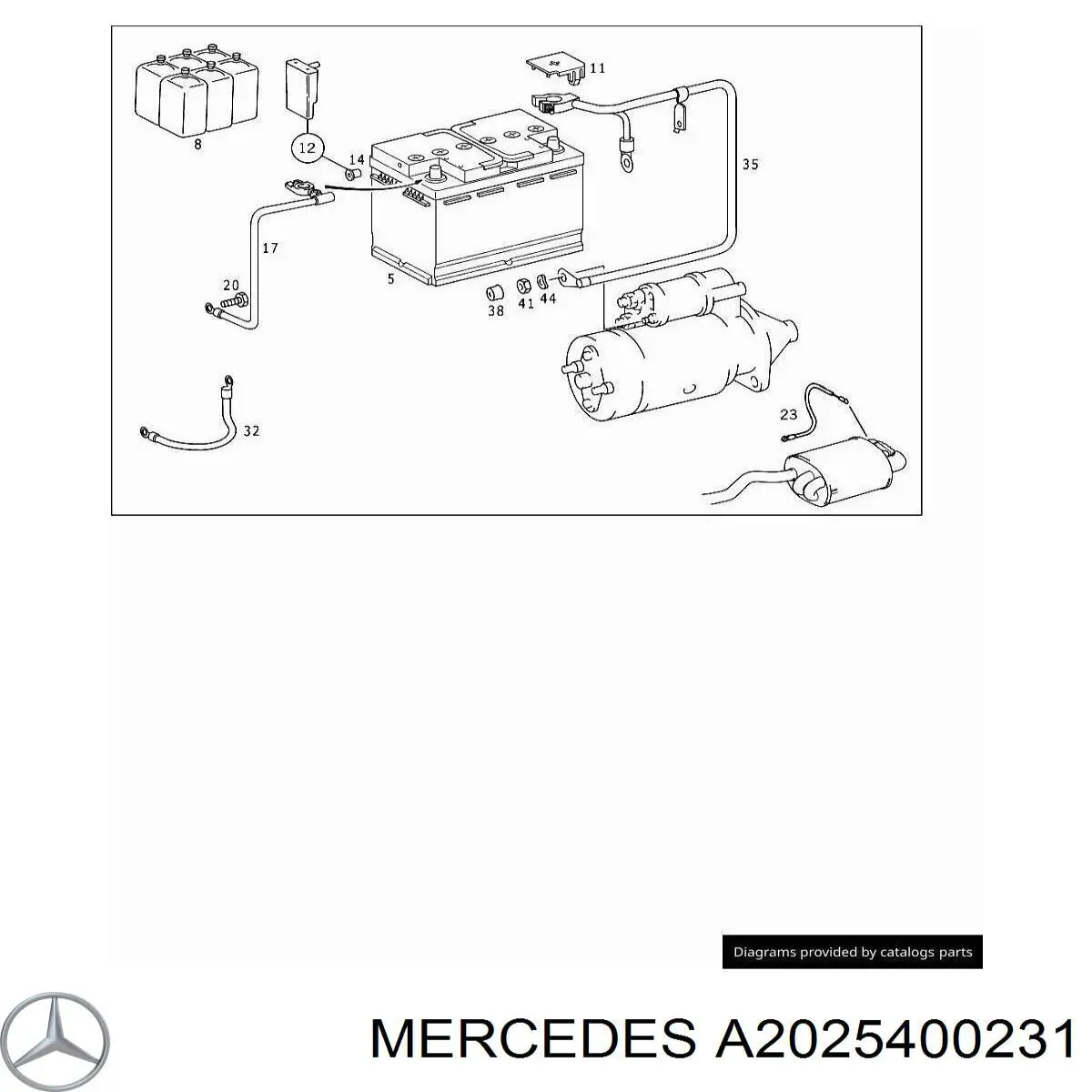 A2025400231 Mercedes