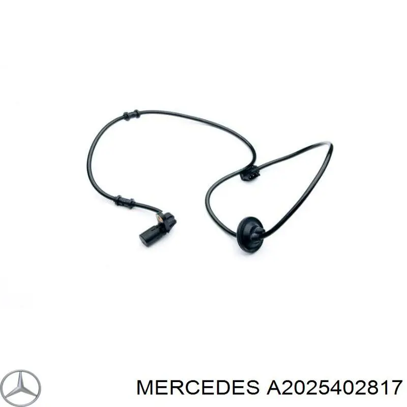 A2025402817 Mercedes sensor abs trasero derecho