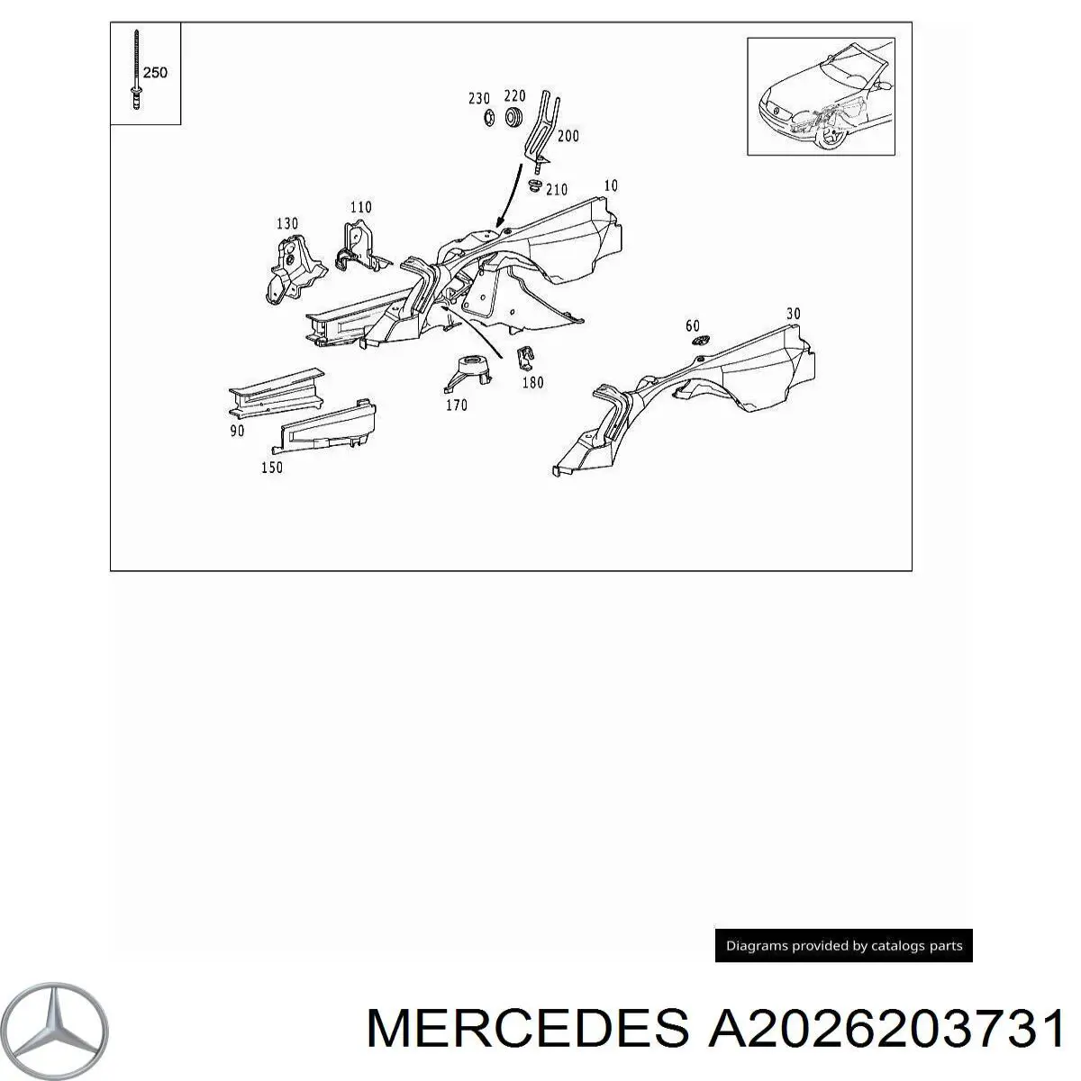 A2026203731 Mercedes