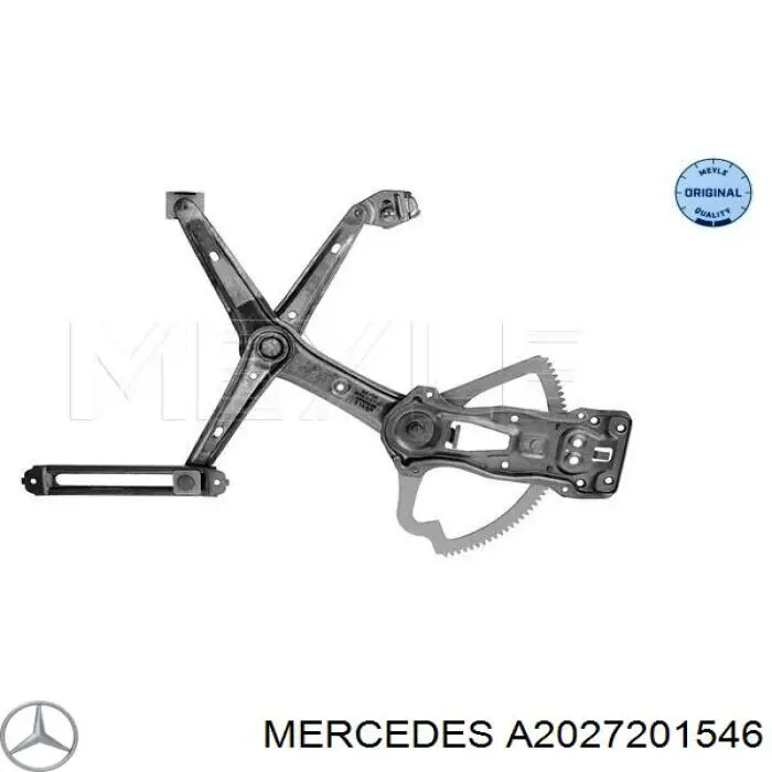 A2027201546 Mercedes mecanismo de elevalunas, puerta delantera izquierda