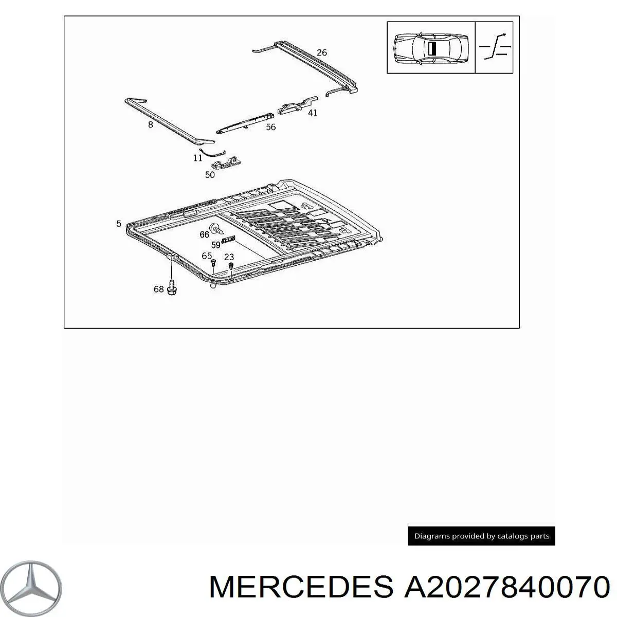 A2027840070 Mercedes